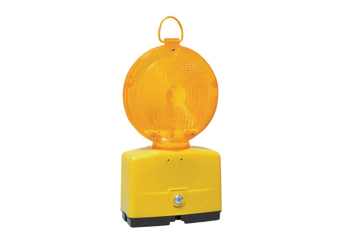 NISSEN Blitzleuchte EURO LED, einseitig rot, schlagfester Kunststoff, Ø 19 cm