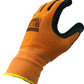 PROCERA Arbeitshandschuhe X-Fomer mit Latex-Beschichtung, Orange/Schwarz